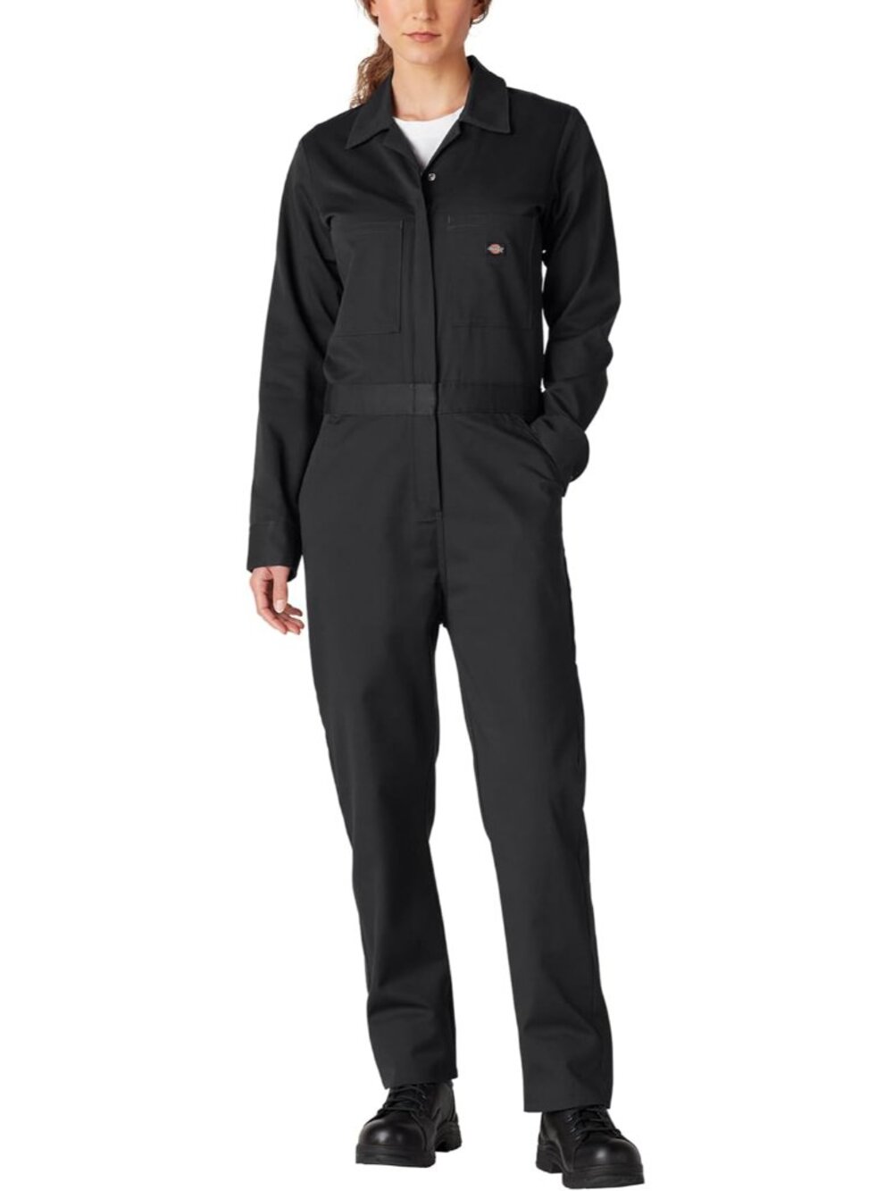Women's Long Sleeve Cotton Twill Coverall